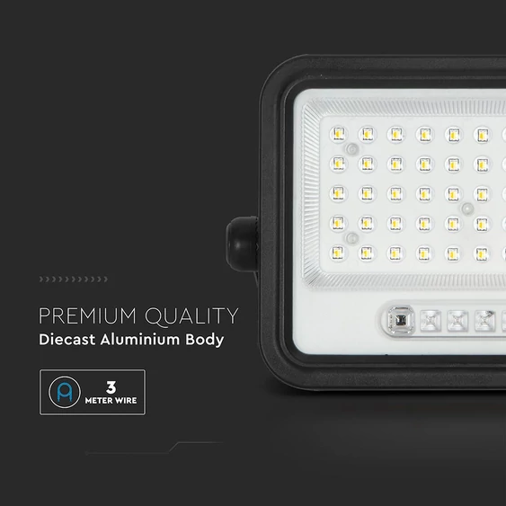 V-TAC 100W napelemes LED reflektor, 2000K - 8000K között állítható színhőmérséklettel - SKU 24083