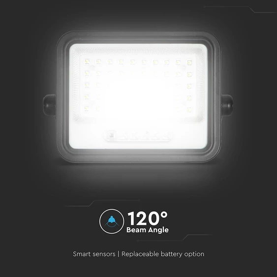 V-TAC 100W napelemes LED reflektor, 2000K - 8000K között állítható színhőmérséklettel - SKU 24083