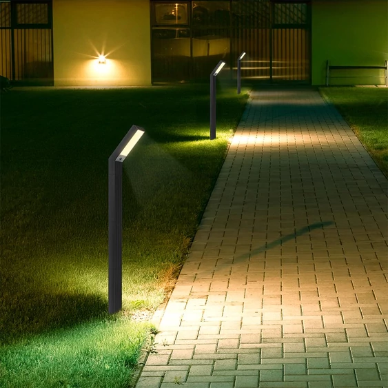 V-TAC 1.5W napelemes LED kandeláber, IP65, állítható színhőmérséklettel - SKU 23997