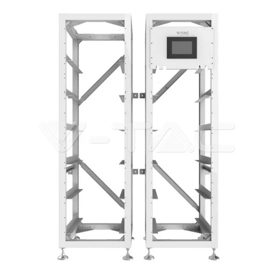 V-TAC 2 db RACK 10 db akkumulátorhoz és 1 db BMS-hez - SKU 12260