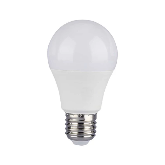 V-TAC 8.5W E27 hideg fehér A60 LED égő, 95 Lm/W - SKU 21230