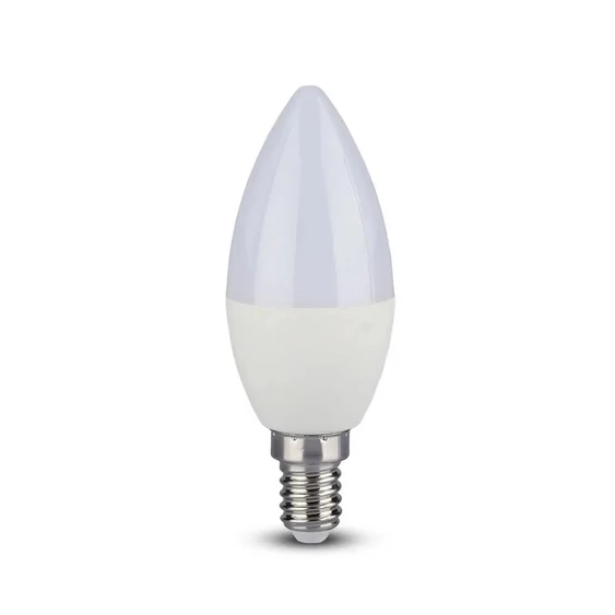 V-TAC 5.5W E14 meleg fehér CRI>95 LED gyertya égő - SKU 7494