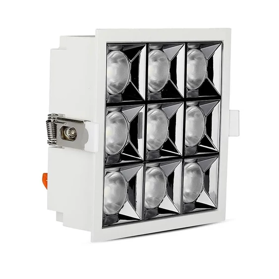V-TAC süllyeszthető 12° mélysugárzó LED lámpa 36W hideg fehér - SKU 982