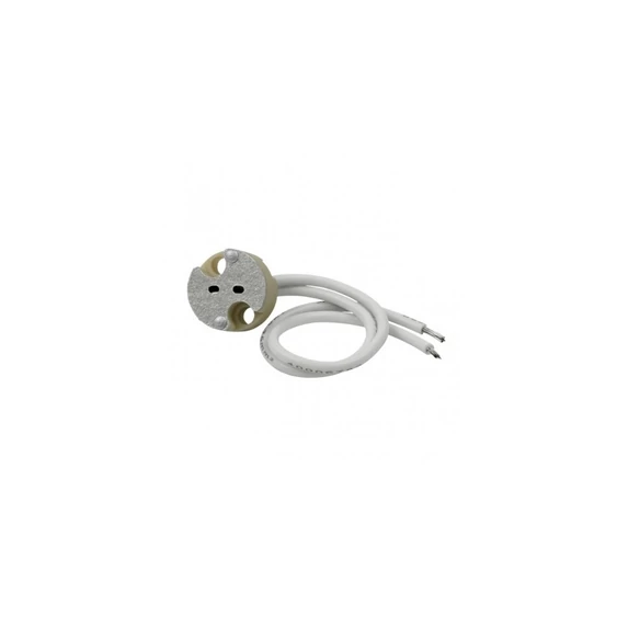 GU5.3-MR16 porcelán LED égő foglalat, 5 db/csomag - SKU 36265