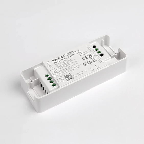 MiLight 230V Triac rádiófrekvenciás és PUSH fényerőszabályzó, Max. 500W-ig - TRI-PR