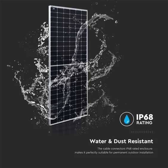 V-TAC 11 darab 450W Mono félcellás szolár panel, napelem, 2094x1038x35mm - SKU 11553