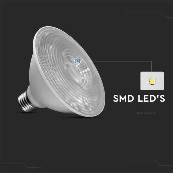 V-TAC 11W E27 természetes fehér PAR30 LED égő - SKU 21154