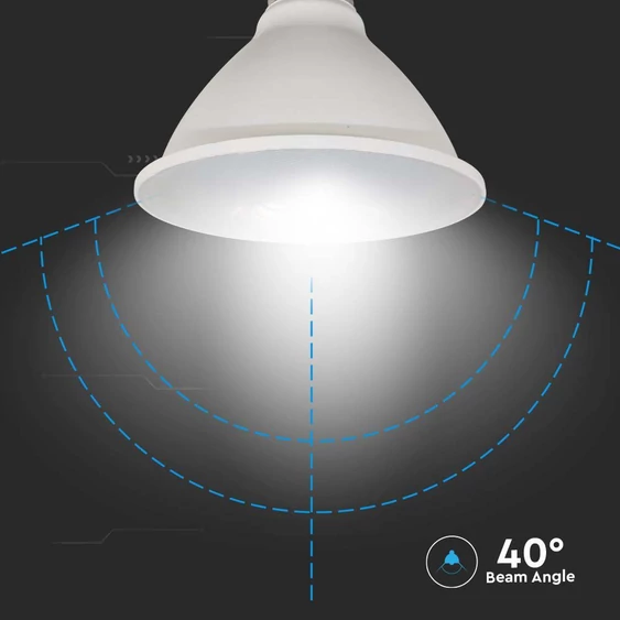 V-TAC 11W E27 természetes fehér PAR30 LED égő - SKU 21154