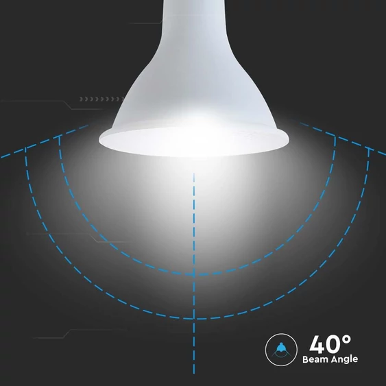 V-TAC 11W E27 természetes fehér PAR30 LED égő - SKU 24037