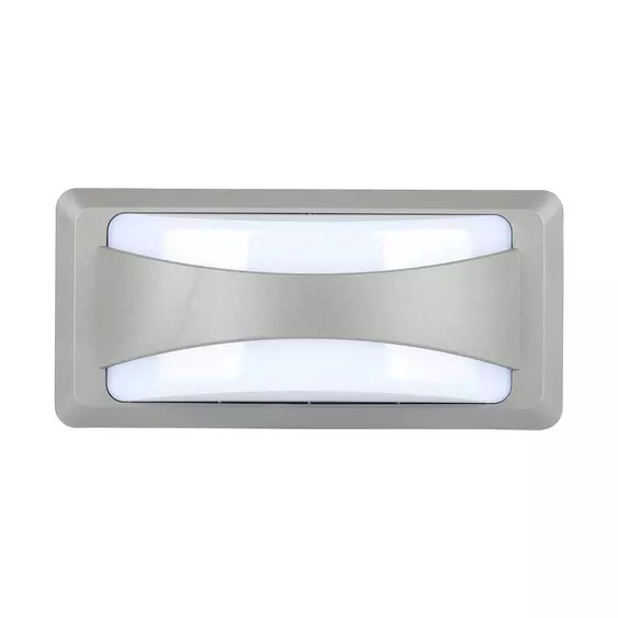V-TAC 12W kültéri fali LED lámpa hideg fehér - SKU 218247