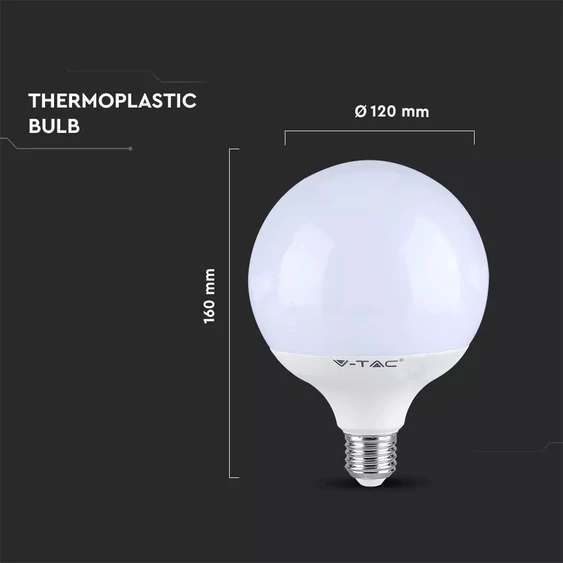 V-TAC 13W E27 meleg fehér dimmelhető LED égő - SKU 4254