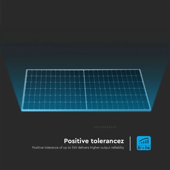 V-TAC 14 darab 450W Mono félcellás szolár panel, napelem, 2094x1038x35mm - SKU 11554