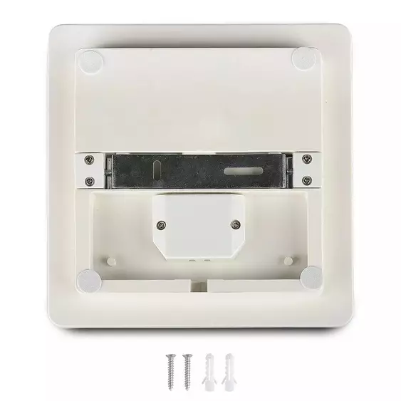 V-TAC 15W szögletes, mennyezeti LED lámpa, hideg fehér - SKU 13919