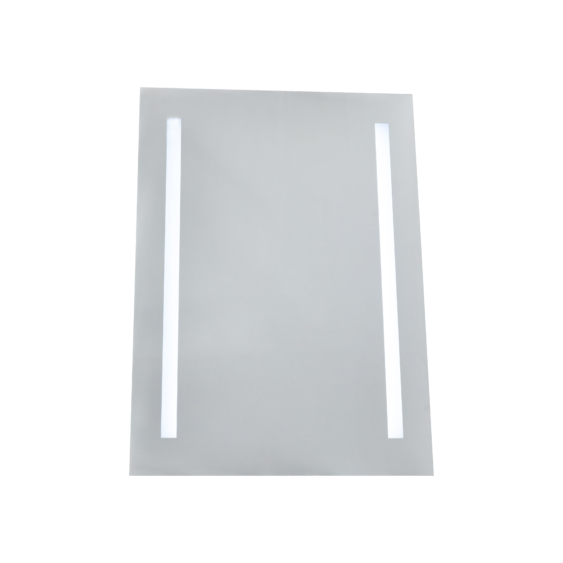 V-TAC 17W szögletes tükör LED világítással, hideg fehér - SKU 40441