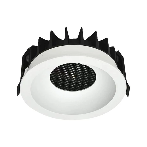 V-TAC COB LED 18W CCT méhsejt diffúzoros mélysugárzó, fehér, BridgeLUX chipes - SKU 23674