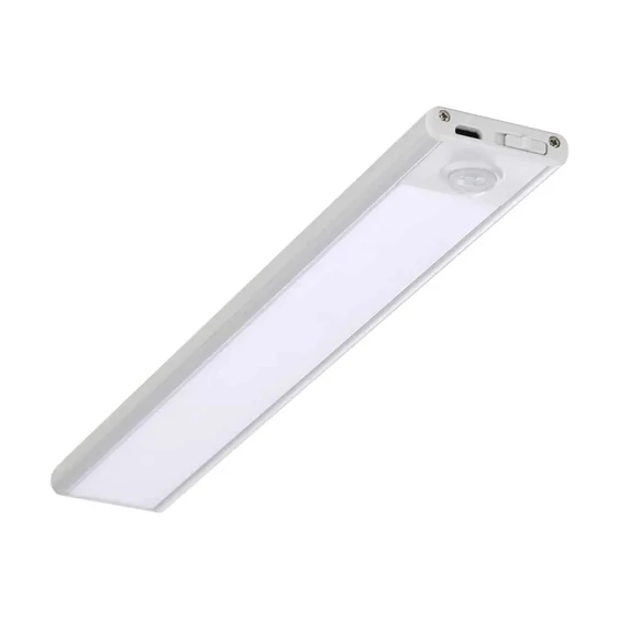 V-TAC 1.5W mozgásérzékelős, akkumulátoros, LED bútorvilágítás, természetes fehér - SKU 2958