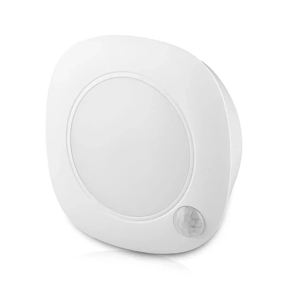 V-TAC 1.5W mozgásérzékelős, elemes, LED bútorvilágítás, természetes fehér - SKU 813