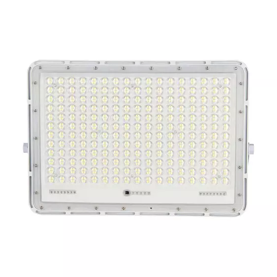 V-TAC 20000mAh napelemes LED reflektor 30W természetes fehér, 2600 Lumen, fehér házzal - SKU 7848