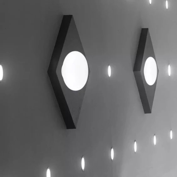 V-TAC 25W beltéri fali LED lámpa, dimmelhető, meleg fehér - SKU 40051