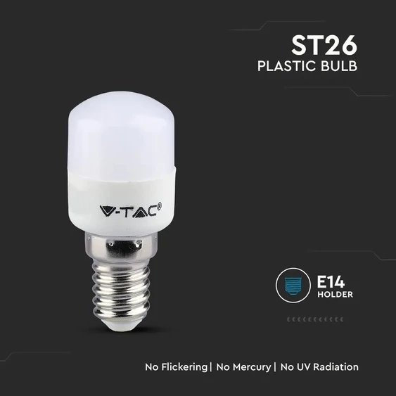 V-TAC 2W E14 természetes fehér ST26 LED égő - SKU 21235