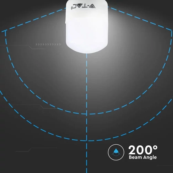 V-TAC 2W E14 természetes fehér ST26 LED égő - SKU 21235