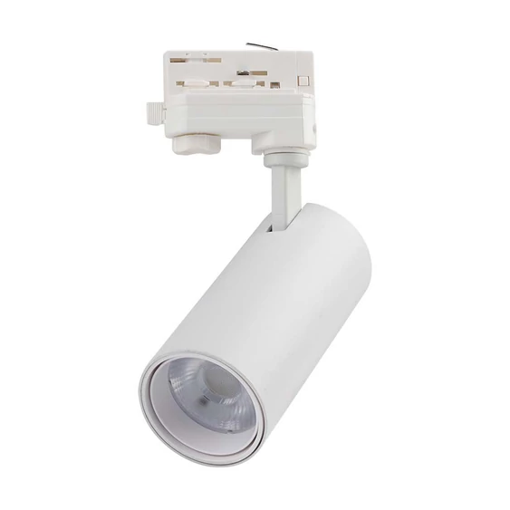 V-TAC 30W COB sínes spotlámpa, állítható színhőmérséklettel, fehér házas - SKU 8142