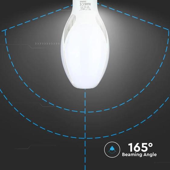 V-TAC 36W E27 meleg fehér LED égő - SKU 283