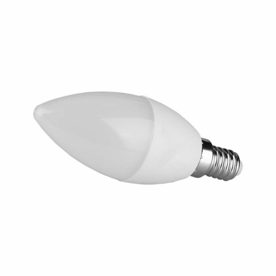 V-TAC 3.7W E14 természetes fehér C37 LED gyertya égő - SKU 8041