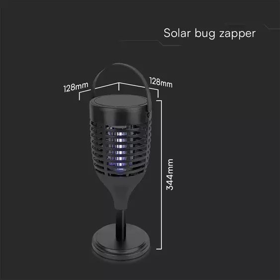 V-TAC 3in1 kültéri napelemes rovarcsapda - SKU 23459