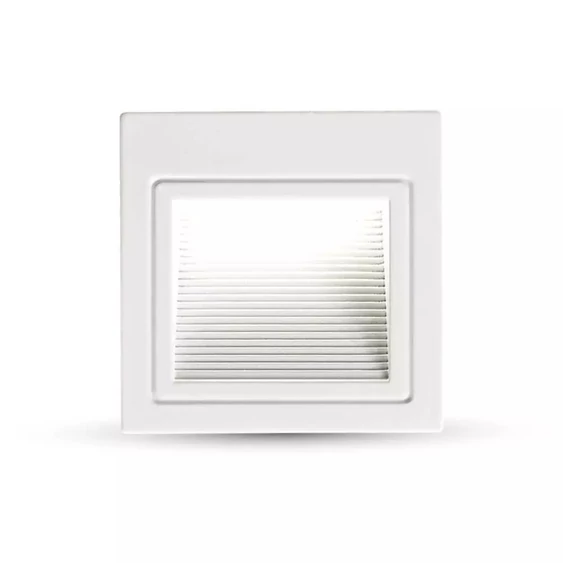 V-TAC 3W beltéri LED lépcsővilágítás, természetes fehér - SKU 211284