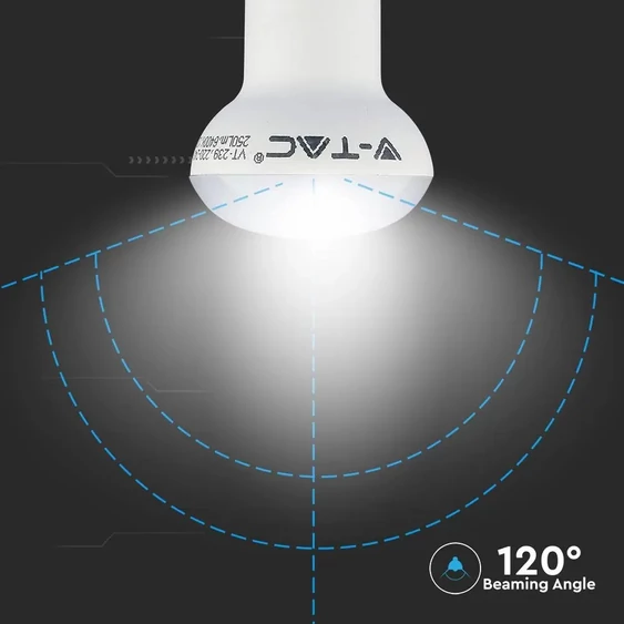 V-TAC 3W E14 meleg fehér R39 LED égő - SKU 210