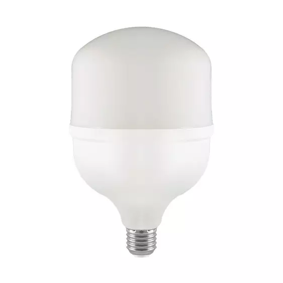 V-TAC 40W E27 hideg fehér T120 LED égő + E27-E40 foglalatadapter - SKU 23573