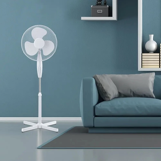 V-TAC 40W, fehér, álló ventilátor - SKU 7922
