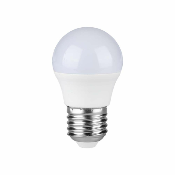 V-TAC 4.5W E27 hideg fehér G45 LED égő, 100 Lm/W - SKU 21176