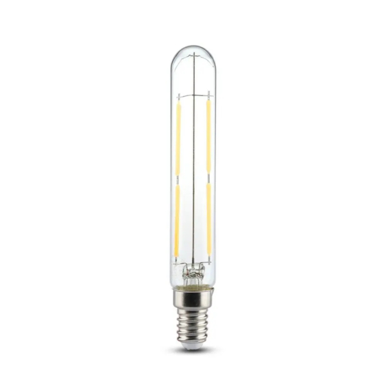 V-TAC 4W E14 hideg fehér filament LED égő - SKU 2703