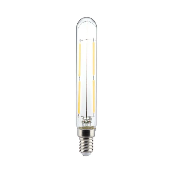 V-TAC 4W E14 meleg fehér filament LED égő - SKU 2701