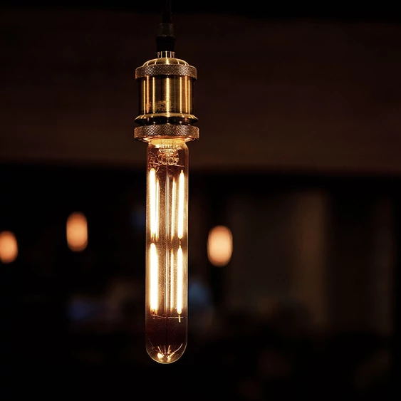 V-TAC 4W E14 természetes fehér filament T20 LED égő - SKU 212702