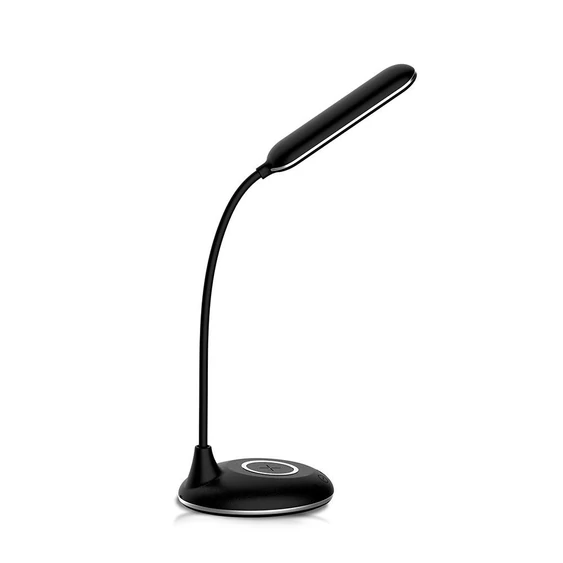 V-TAC 4W fekete dimmelhető asztali LED lámpa, változtatható színhőmérséklet - SKU 218604