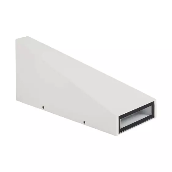 V-TAC 4W kültéri, fehér, fali LED lámpa meleg fehér - SKU 218295