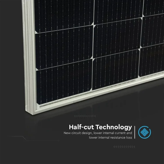 V-TAC 545W Mono félcellás szolár panel, napelem, 2279*1134*35mm - SKU 11354