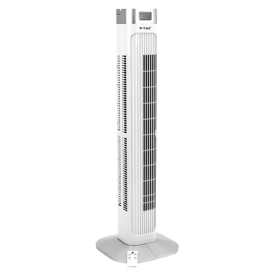 V-TAC 55W ventilátor, digitális kijelzővel, távirányítóval - SKU 7900