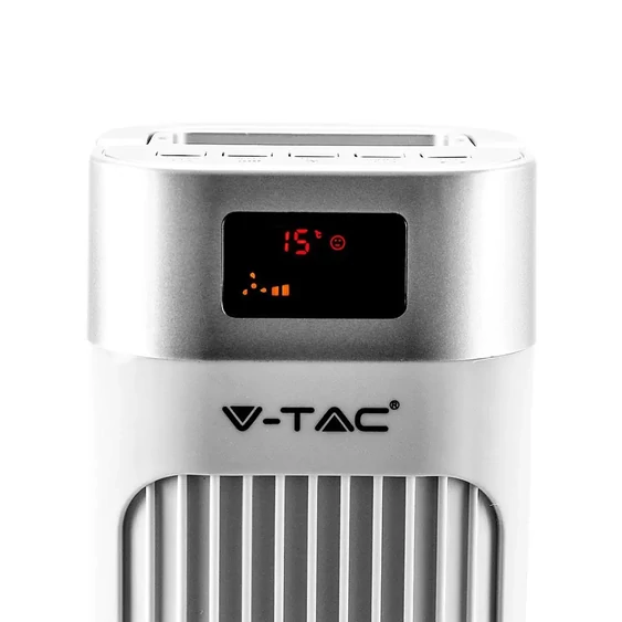 V-TAC 55W ventilátor, digitális kijelzővel, távirányítóval - SKU 7900