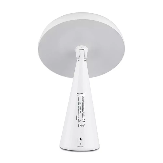 V-TAC 5W dimmelhető, akkumulátoros LED lámpa, tükör, meleg fehér - SKU 8670