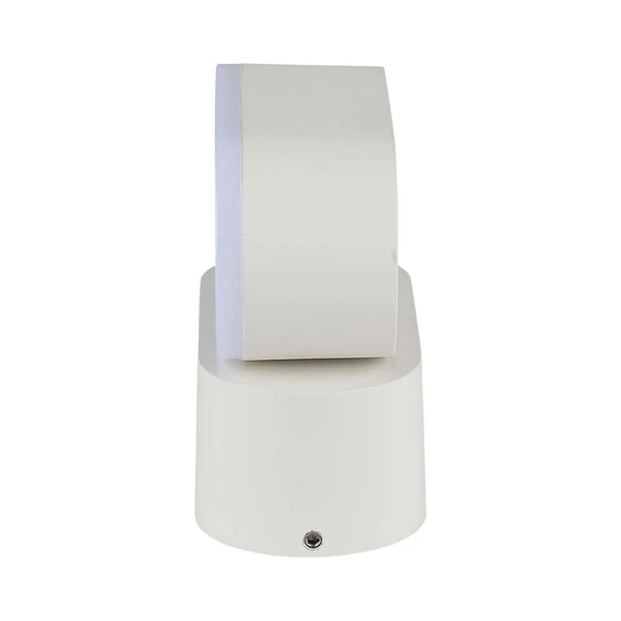 V-TAC 5W kültéri, fehér, forgatható, fali LED lámpa meleg fehér - SKU 218286