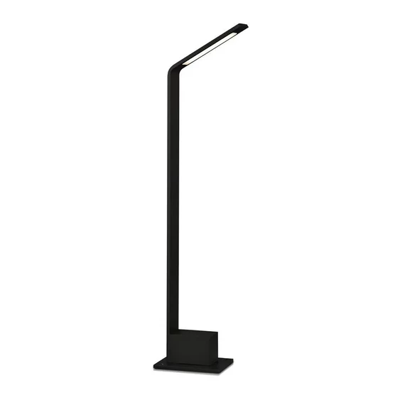 V-TAC 5W kültéri fekete házas LED oszloplámpa, természetes fehér - SKU 218682