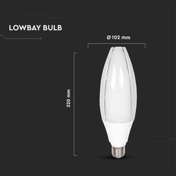 V-TAC 60W E40 hideg fehér LED égő, 105 Lm/W - SKU 21188