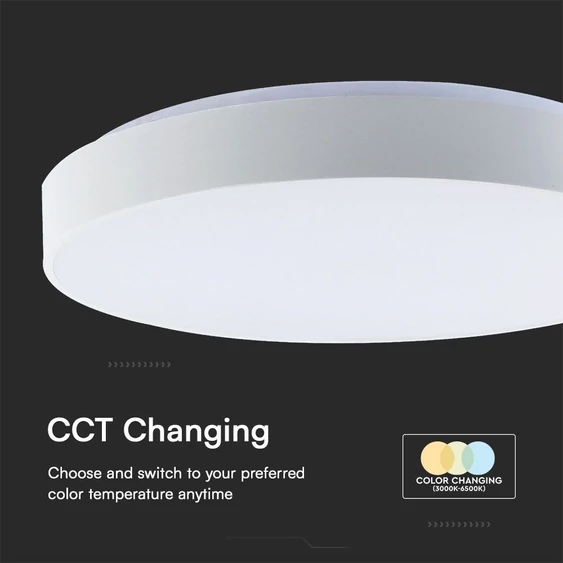 V-TAC 60W mennyezeti LED lámpa, változtatható szinhőmérséklettel - SKU 23590