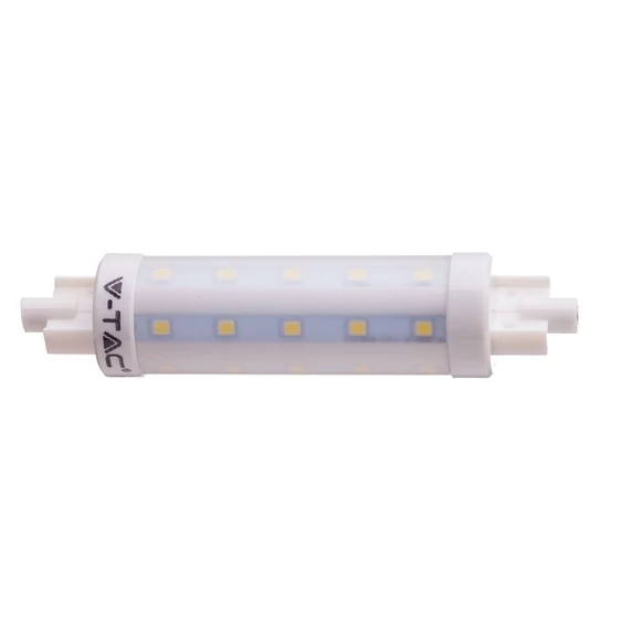 V-TAC 7W 118mm R7S hideg fehér LED égő - SKU 7125