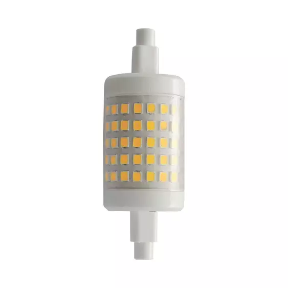 V-TAC 7W 78mm R7S meleg fehér LED égő, 100 Lm/W - SKU 212713