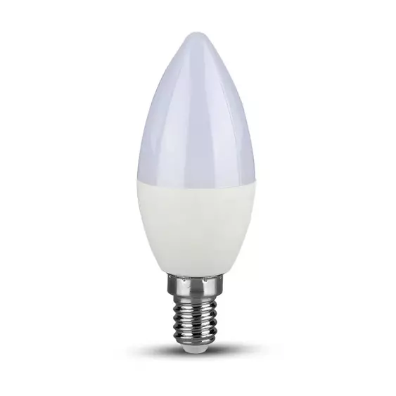 V-TAC 7W E14 meleg fehér LED gyertya égő - SKU 111